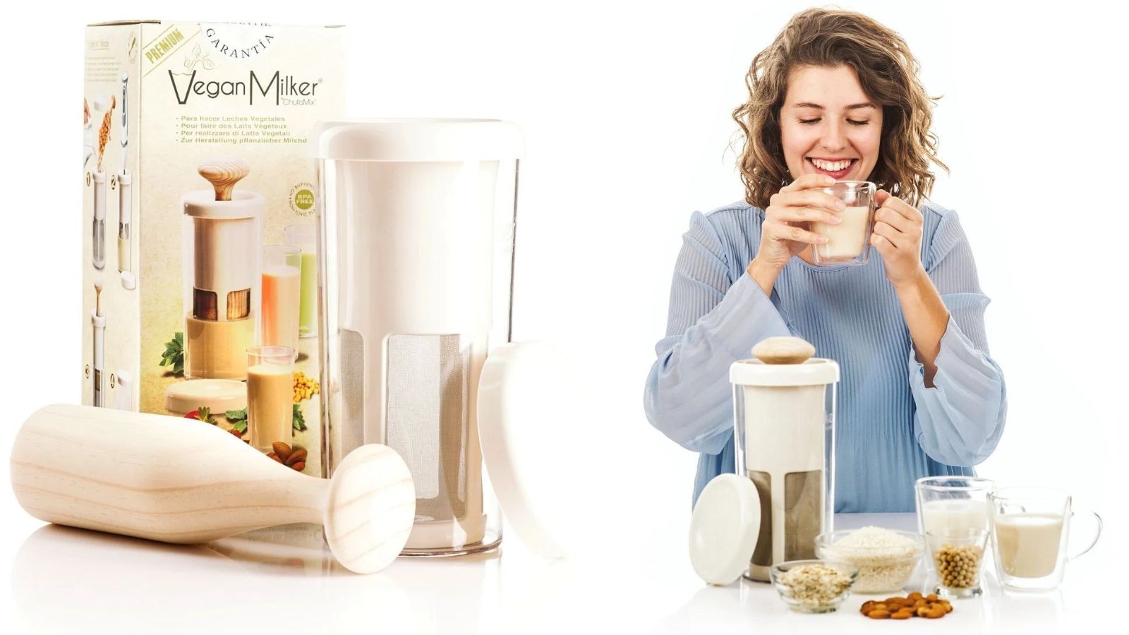 Chufamix Vegan Milker: הכלי האולטימטיבי להכנת חלב צמחי ביתי